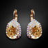 Komplektas "Debesu Piliens III (Golden Shadow)" su Swarovski™ kristalais